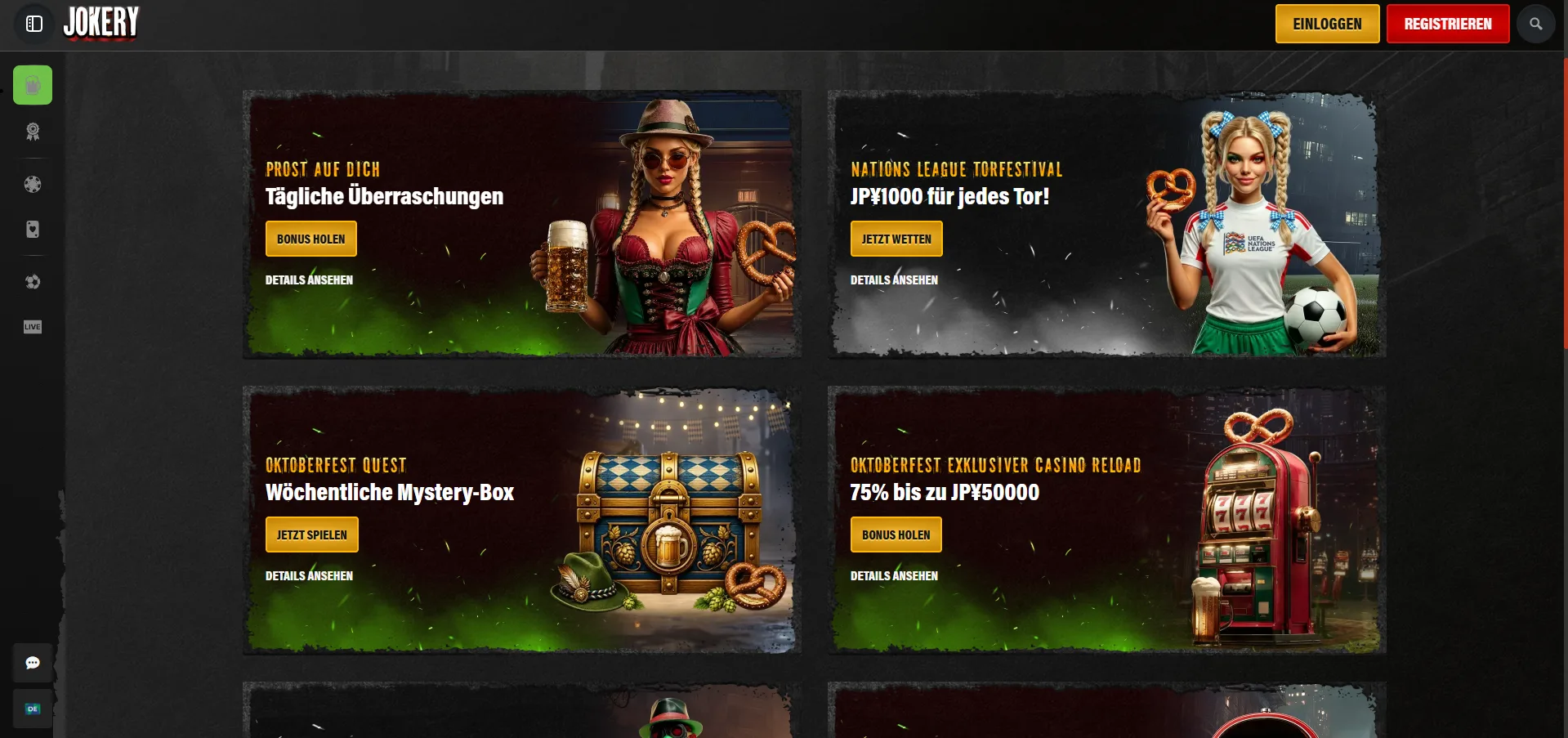 Jokery Casino Bonus