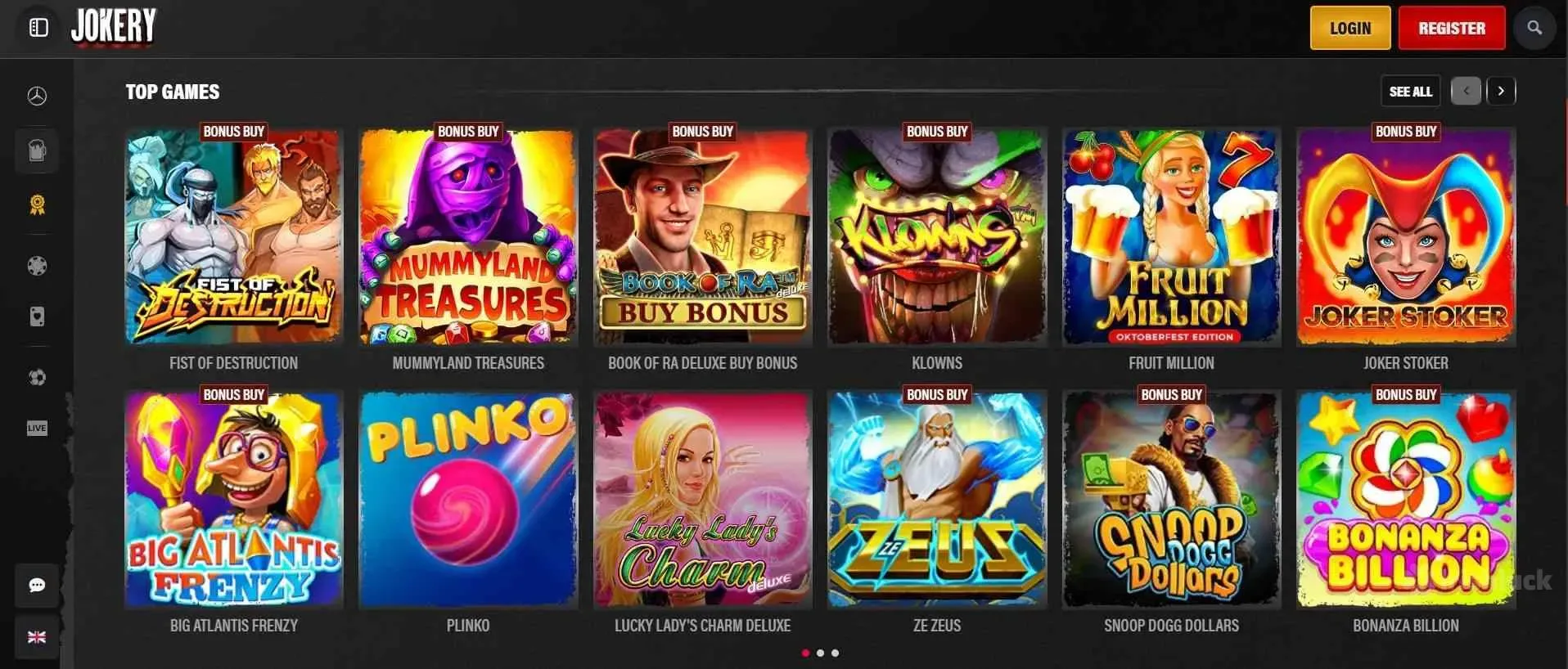 Jokery Casino Anmelden